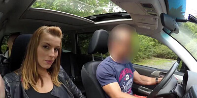 Cuck sells GF's tight pussy to the rich stranger