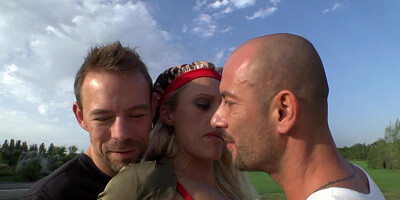 Hungry sluts are dominated at a porn training camp