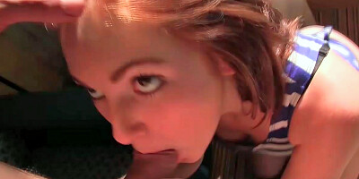 Natalie Lust licking fat dong and getting stuffed really deeply