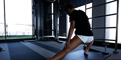 Blowjob scene with desirable doll from Thai Swinger