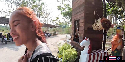 Asian dirt with mysterious cutie from Thai Swinger