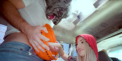 Slutty blonde chick gets her spicy cherry nailed with cock