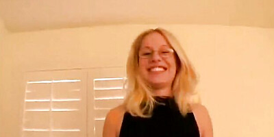 Horny belle's glasses dirt