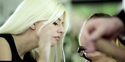 Seductive Anna Polina and Jessie Volt at babe porn