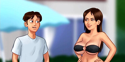 Summertime saga step sister sex scene part 01