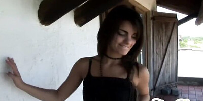 Magical fancy woman's striptease scene