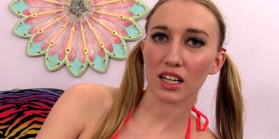 Swallowing his yummy cum was the best thing naughty blonde Riley Raynolds did that week