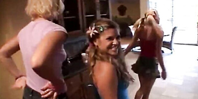 Inviting Little Summer at oral sex