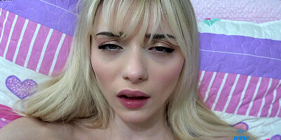 Hot blonde Cecelia Taylor looking so sexy gets pussy licked and fucked in POV Session