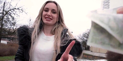 Married blonde finds a way to earn some serious money