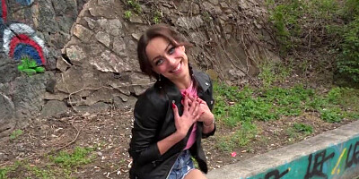 Public pleasure with a really submissive pornstar hoe