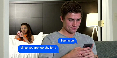 Vanna fucks her step-brother in the hotel