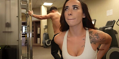 Big booty Latina meets a stranger and fucks him well