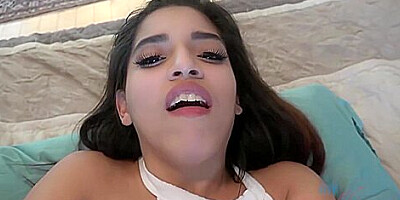 Gabriela Lopez Comes Over And You Come Over Her Tits