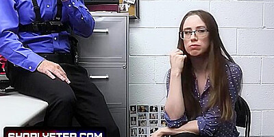 Nerdy Teen 18+ With Huge Nipples Is Caught Stealing Slutty Lingerie And Gets Disciplined