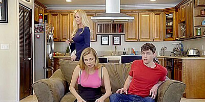 Brandi Love And Carolina Sweets In Step mom Takes Charge - S8:e8