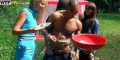 Hot College Sluts Go Wild In The Country, 3 With Lupe Burnett, Hailey Ariana And Dorothea Albina