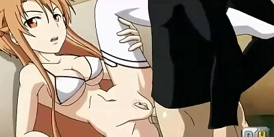 Sword Art Hentai - Asuna play mode