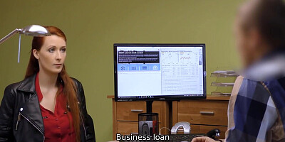 Spicy MILF can't stop enjoying creditor humping her