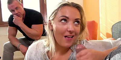 Man fucks Krystal Swift in front of the cuckold