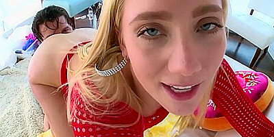 Aj Applegate - Big-assed Ajs Enema + Juicy Sodomy