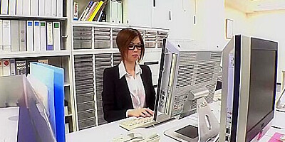 Horny Office Wife Caught Masturbating - Teaser Video