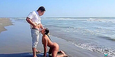 Colombianos Tienen Sexo En Playa Publica - Mariana Martix Y Logan Salamanca