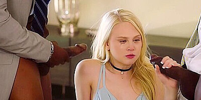 Young Girl Tries Threesomes With Two Bbc - Lily Rader