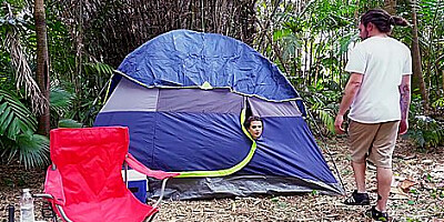 Keisha Grey Fucking My Boyfriend’s Friend In The Woods / 27.3.2017