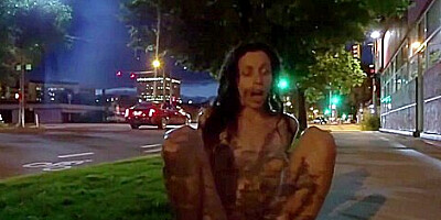 Amateur Girlfriend Exhibitionist In Public Street