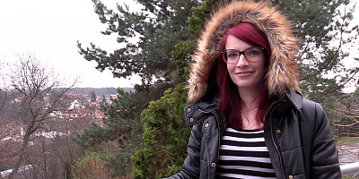 Young czech babe fingering herself