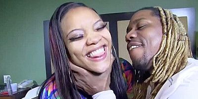 Thick Ebony Lusty Fucks King Kreame