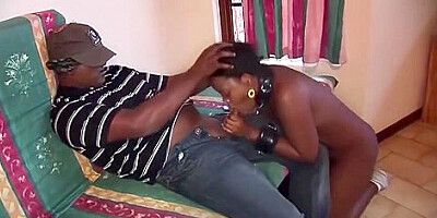 African Threesome Sex Make Love Group Sex