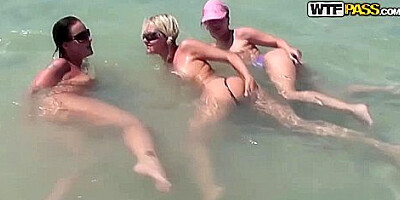 Zuzka, Vladik And Lexxis In Egypt Porn With Hot Bikini Girls: Day 4 - Girl On Girl Sex On The Beach