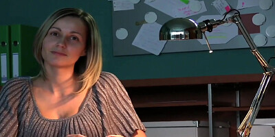 PublicAgent Office secretary romped by a hefty bone