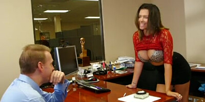 Huge Titty Office Mummies scene2 danica jk1690