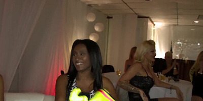 The dancing bear strippers are back for these sluts