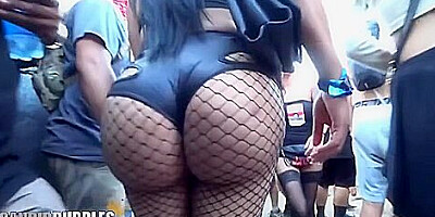 Big Bum Public Hot Ass