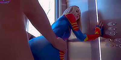 Avengers; Captain Marvel Fucks With Man Siasiberia