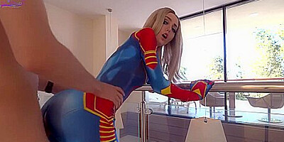 Avengers; Captain Marvel Fucks With Man Siasiberia