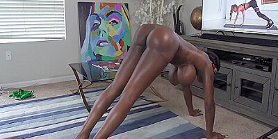 Mystique Butt Naked Work Out (exercise) 27 Min