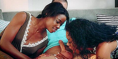 Yasmine De Leon And Mya Mays - Step mothers Interracial Interaction