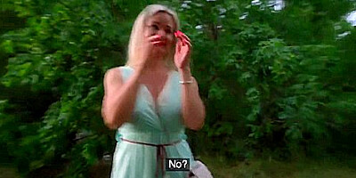 Lily Joy - Blonde Fucked Behind Train Station