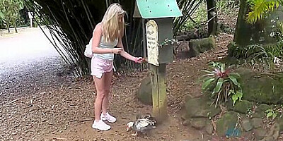 Carolina Loves The Waterfall, And You Making Her Cum In Public. - Carolina Sweets