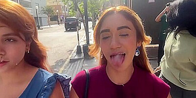 My Cumwalk With Marina Gold