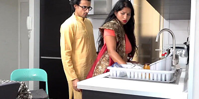 Indian master is using a busty maid for his pleasure
