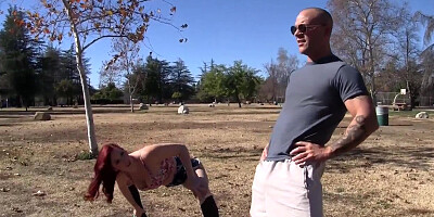 Lauren Phillips sucked huge dick after titty fuck