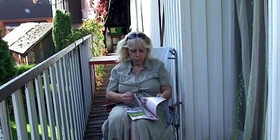 The thick mother in law gets screwed by his erect cock