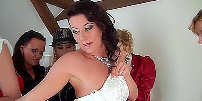 Pissing All Over Celines Bridal Shower 1 - Paula, Daria Glower And Vanessa