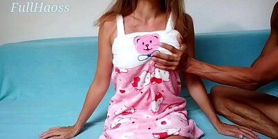 Step Brother Teases and Fucks Step Sister Doggystyle